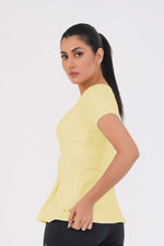 Blooming Top - Yellow