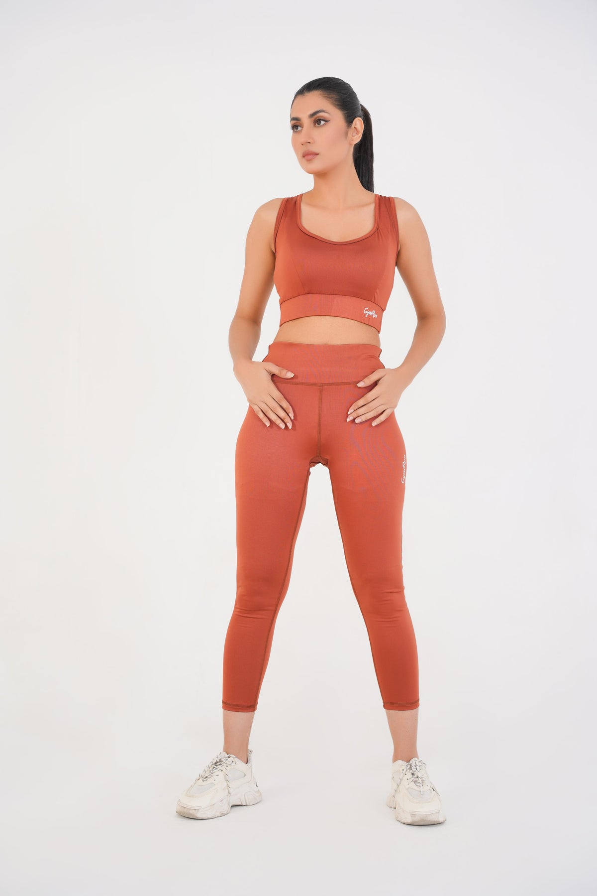 Ladies Basic Performance Sports Bra - Intense Rust