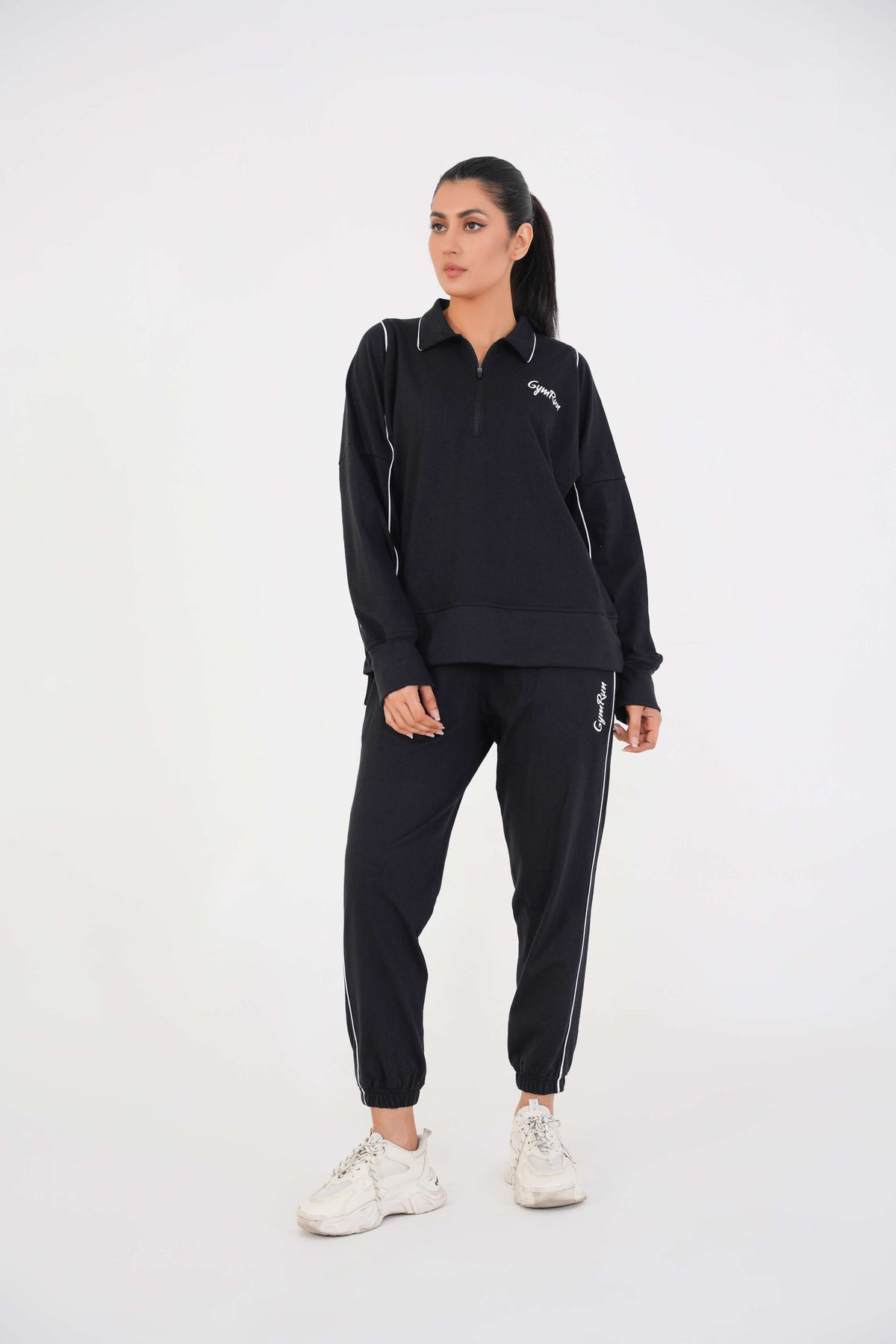 Ease Flex Track Suit - Black