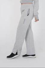 Supreme Wide Leg Trouser - Heather Grey