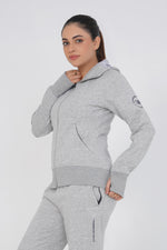 Supreme Hoodie- Heather Grey