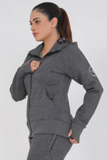 Supreme Hoodie- Charcoal Grey