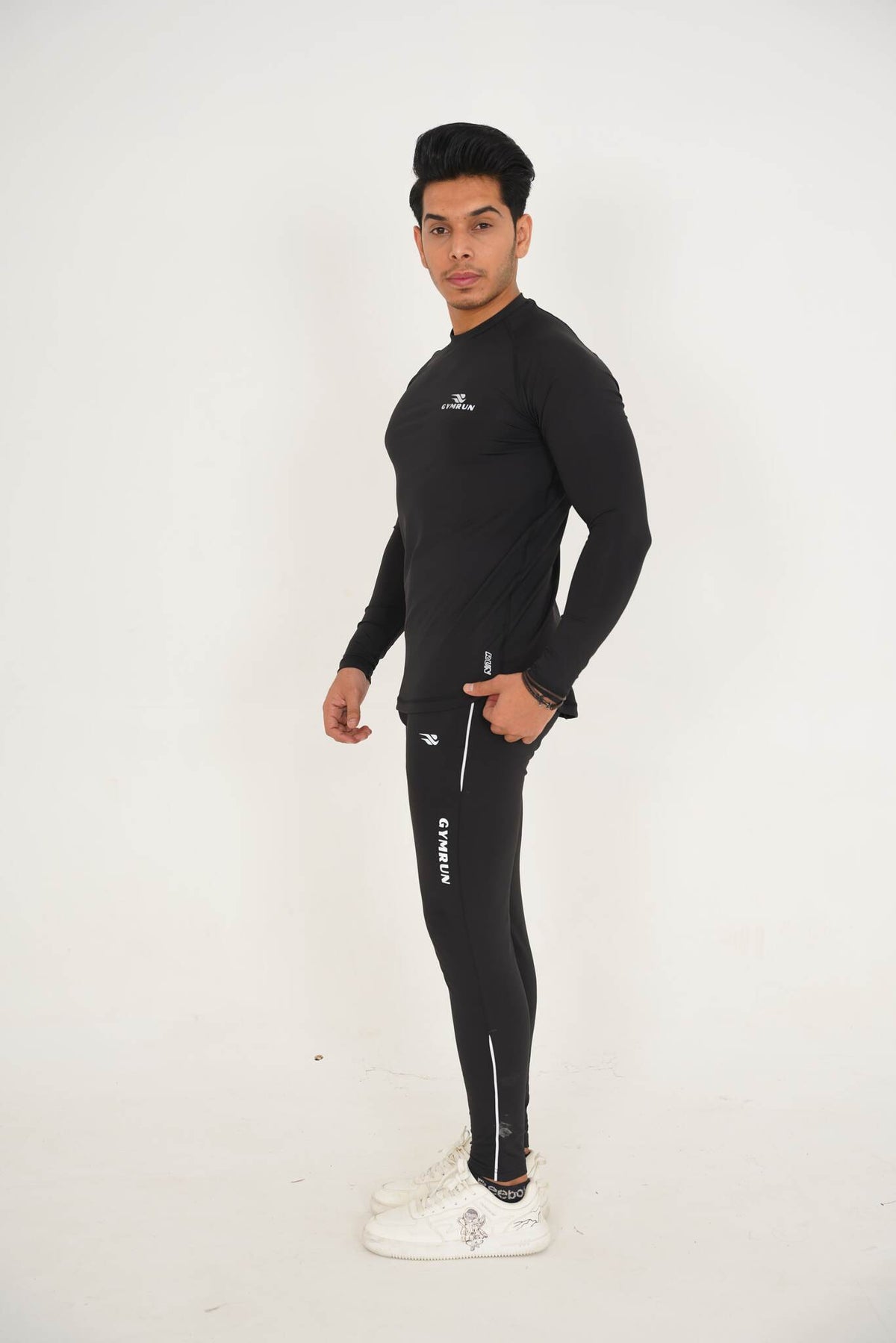 Hybrid Full Sleeve Shirt - Black