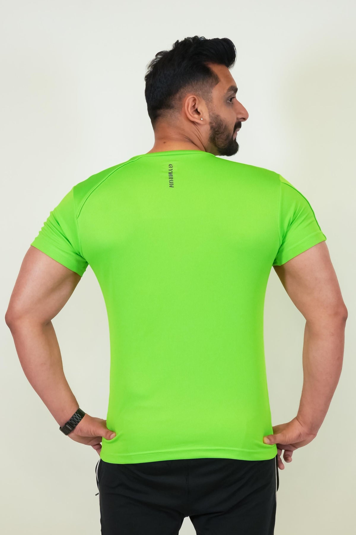 Cool Mesh Tee - Green - GYMRUN Activewear