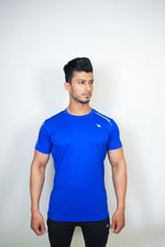 Cool Mesh Tee - Royal Blue - GYMRUN Activewear