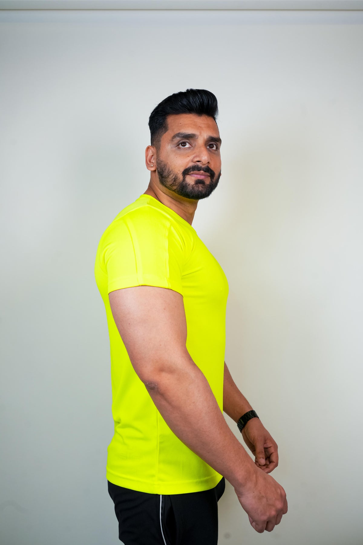Cool Mesh Tee - Neon Yellow - GYMRUN Activewear