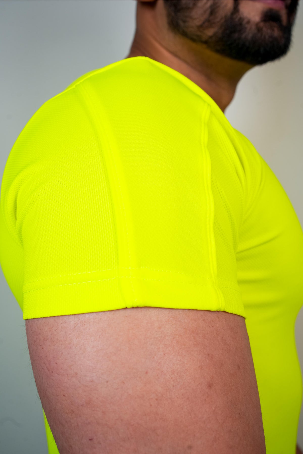 Cool Mesh Tee - Neon Yellow - GYMRUN Activewear