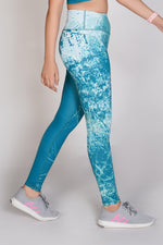 Pro-Fit Sublimated Sports legging - Blue