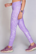 Pro-Fit Sublimated Sports legging- Voilet