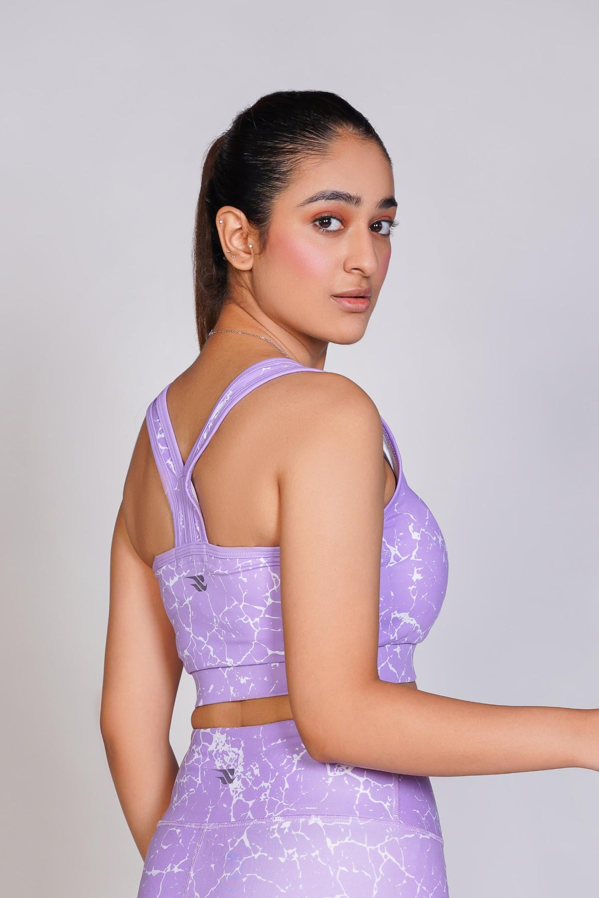 Pro-Fit Sublimated Sports Bra - Voilet