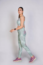 Pro-Fit Sublimated Sports (Sports Bra + Legging)- White