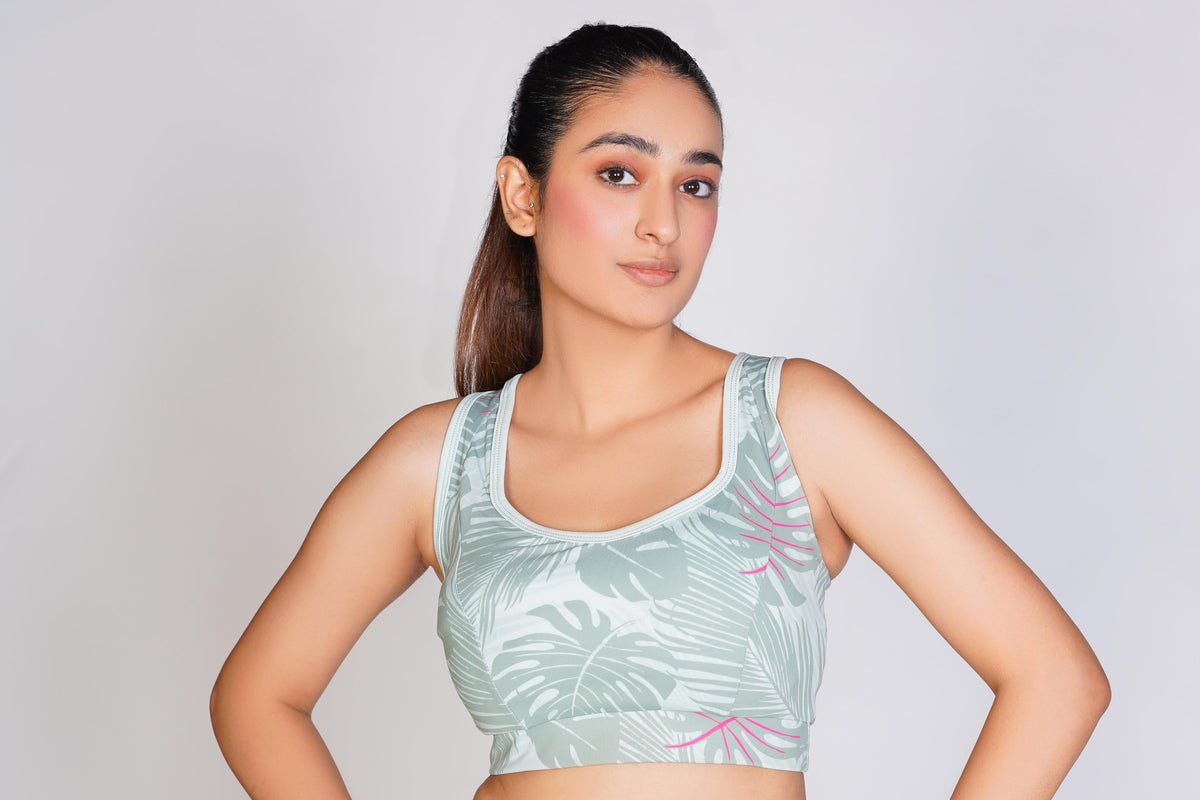 Pro-Fit Sublimated Sports Bra - White