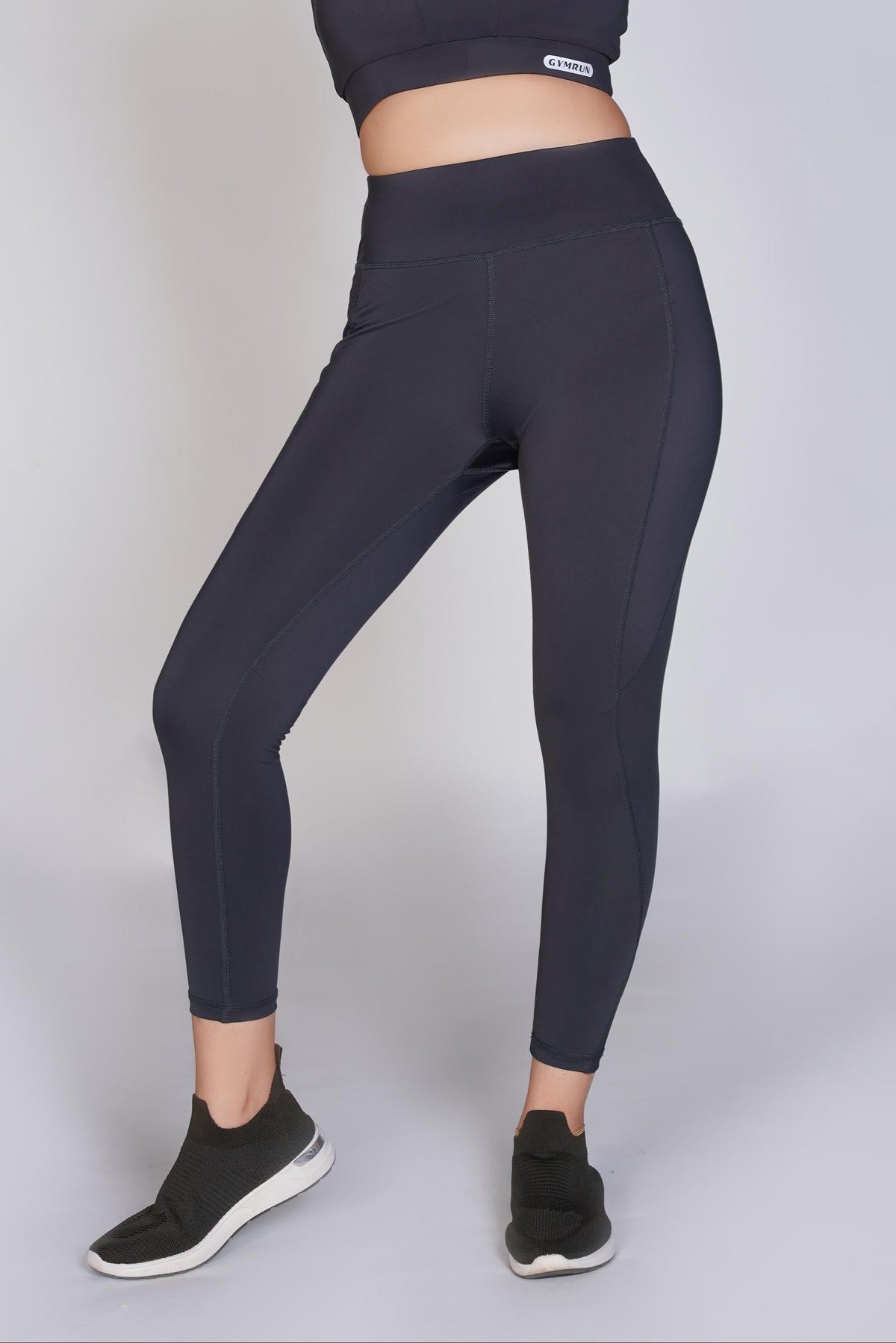 Vital Seamless Crop Legging - Black
