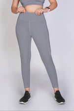 Vital Seamless Crop Legging - Grey