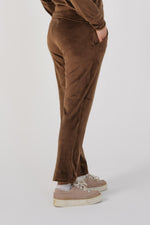 Ribbed velvet Trouser - Brown