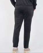 Ribbed velvet Trouser-Black