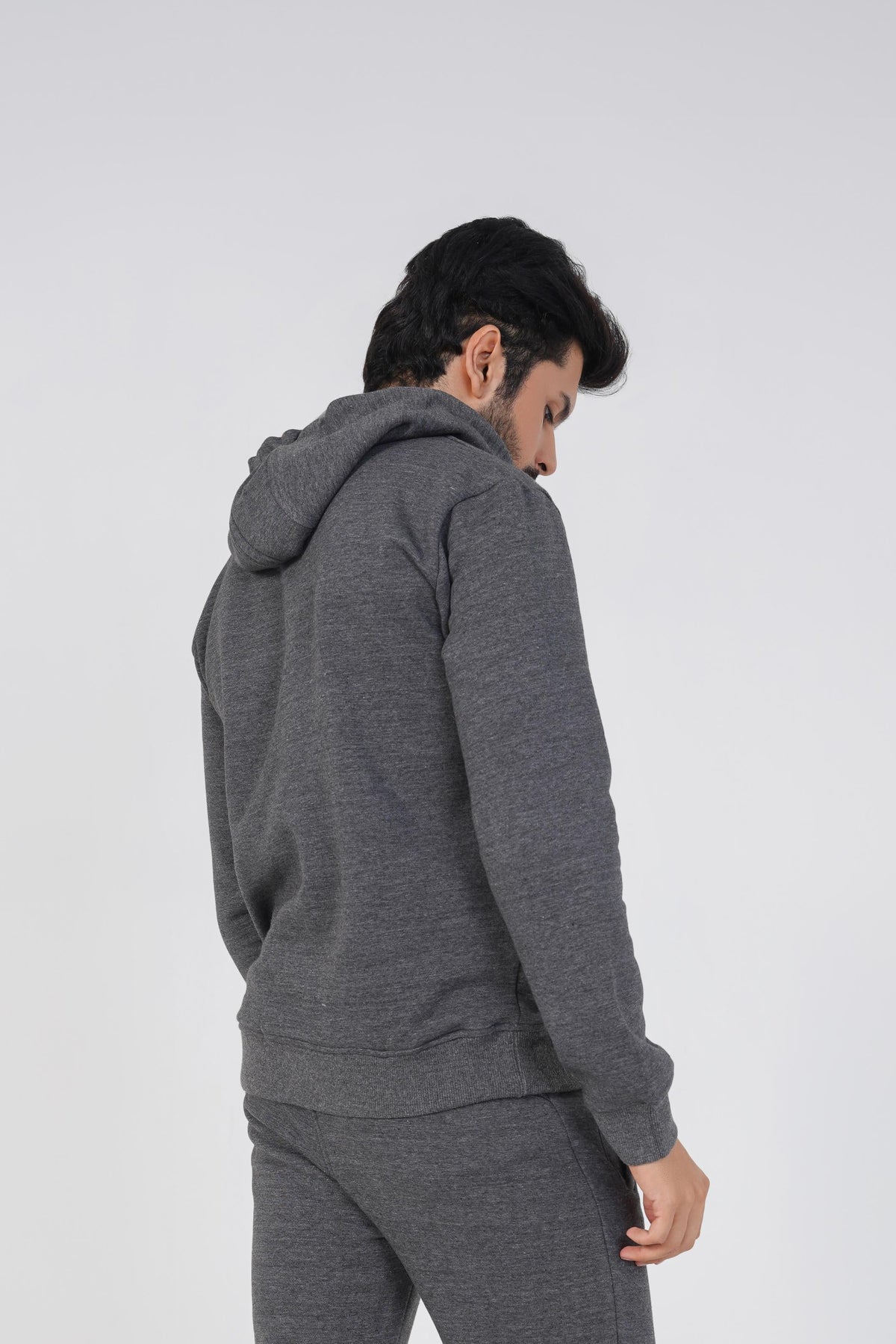 Crest Hoodie - Charcoal