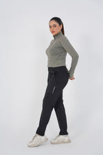 Vital Cropped Jacket Half zipper - Grey