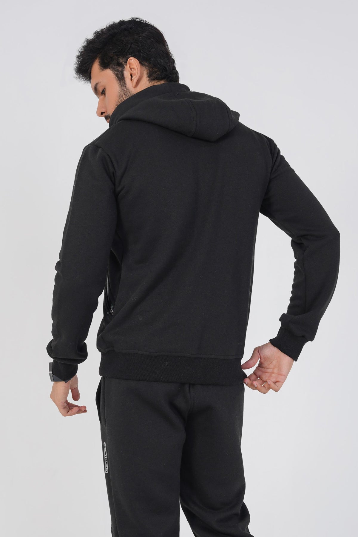 Crest Hoodie - Black