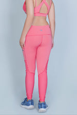 Classic Vent Leggings - Pink