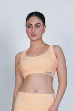 Classic Vent Sports Bra- Orange