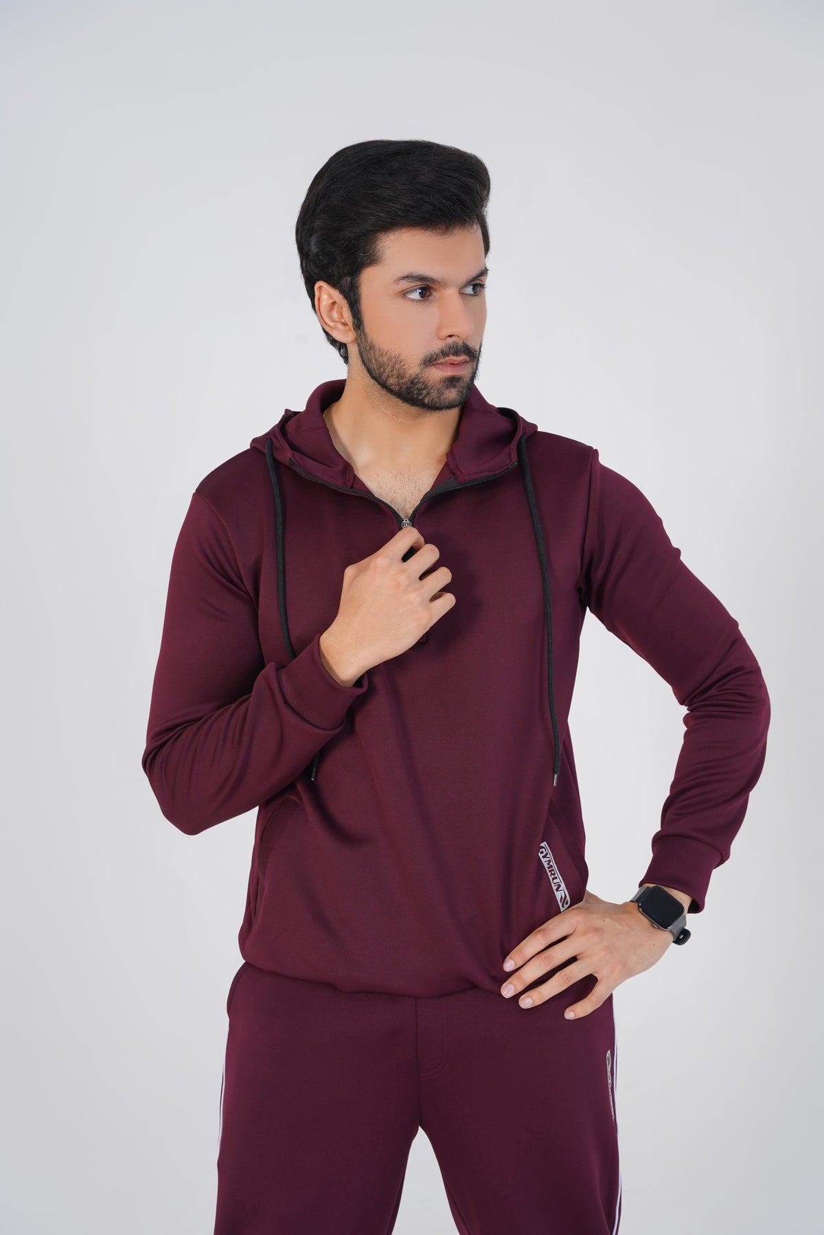 Trainer Hoodie - Maroon