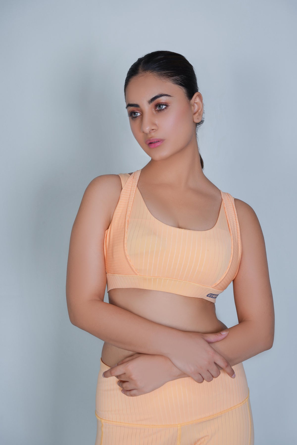 Classic Vent Sports Bra- Orange