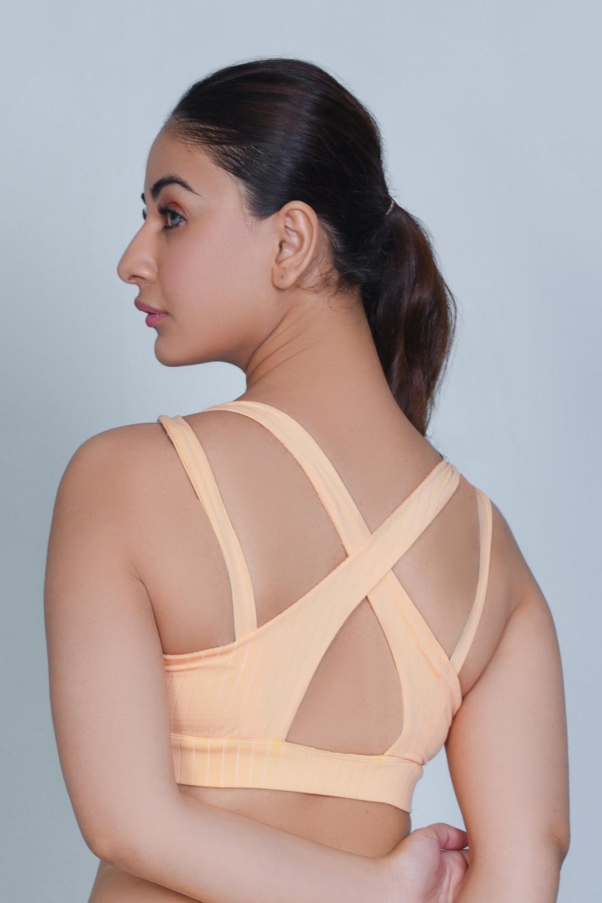 Classic Vent Sports Bra- Orange