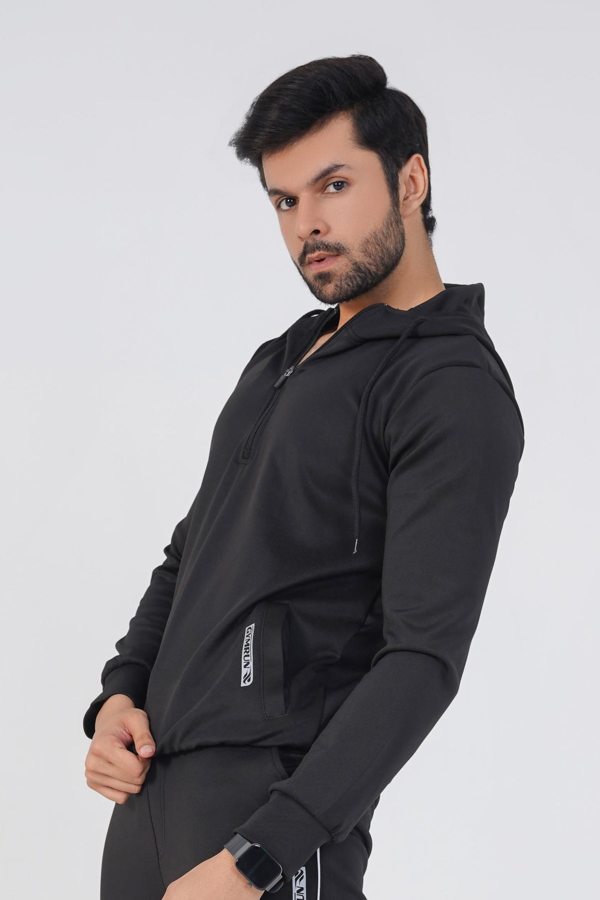 Trainer Hoodie - Black