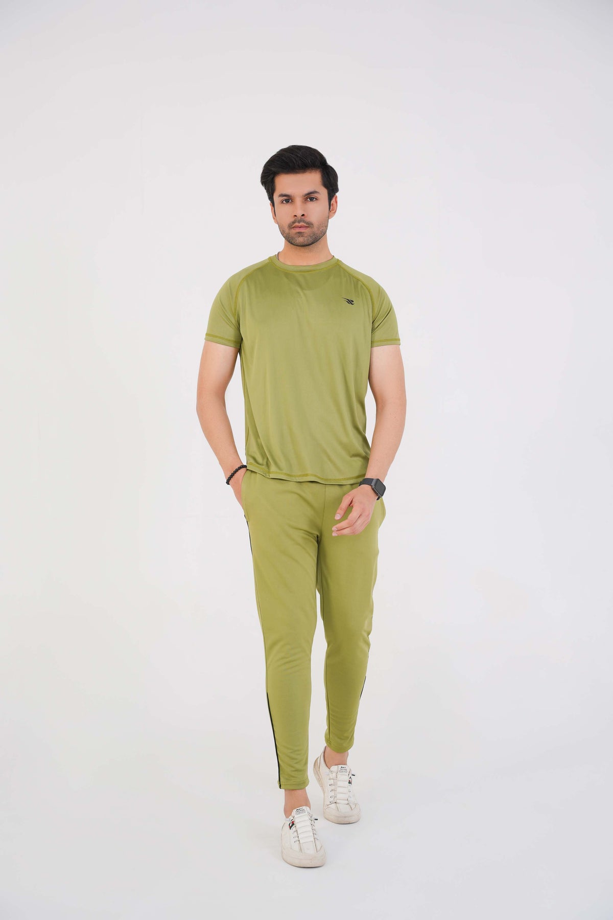 Men's Basic Performance Trouser - Olive Green