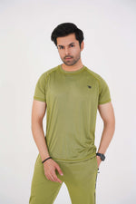 Men's Basic Performance T-Shirt - Olive Green