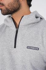 Performance Hoodie - Heather Grey