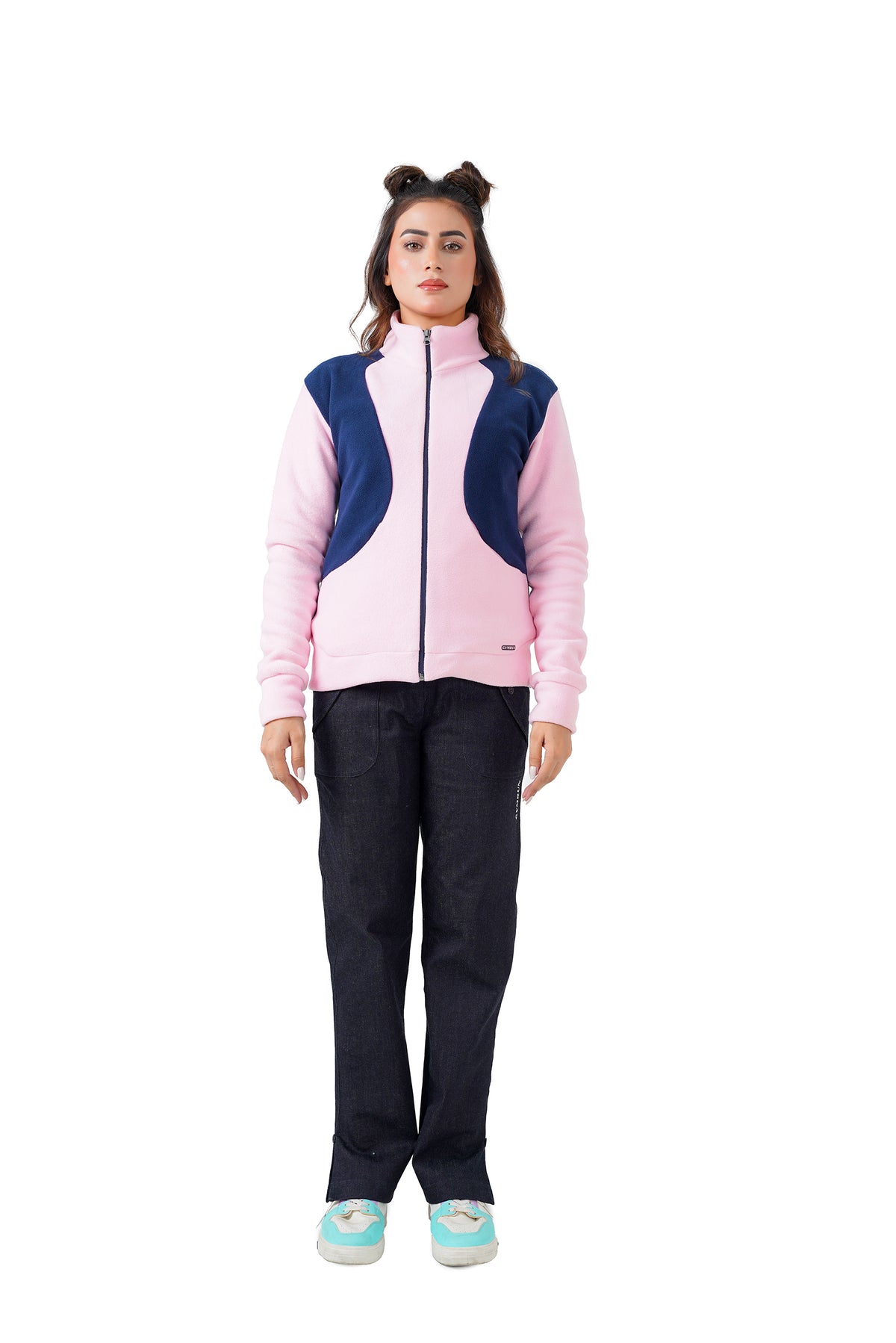 Blizzard Bloom Jacket - Pink/Navy