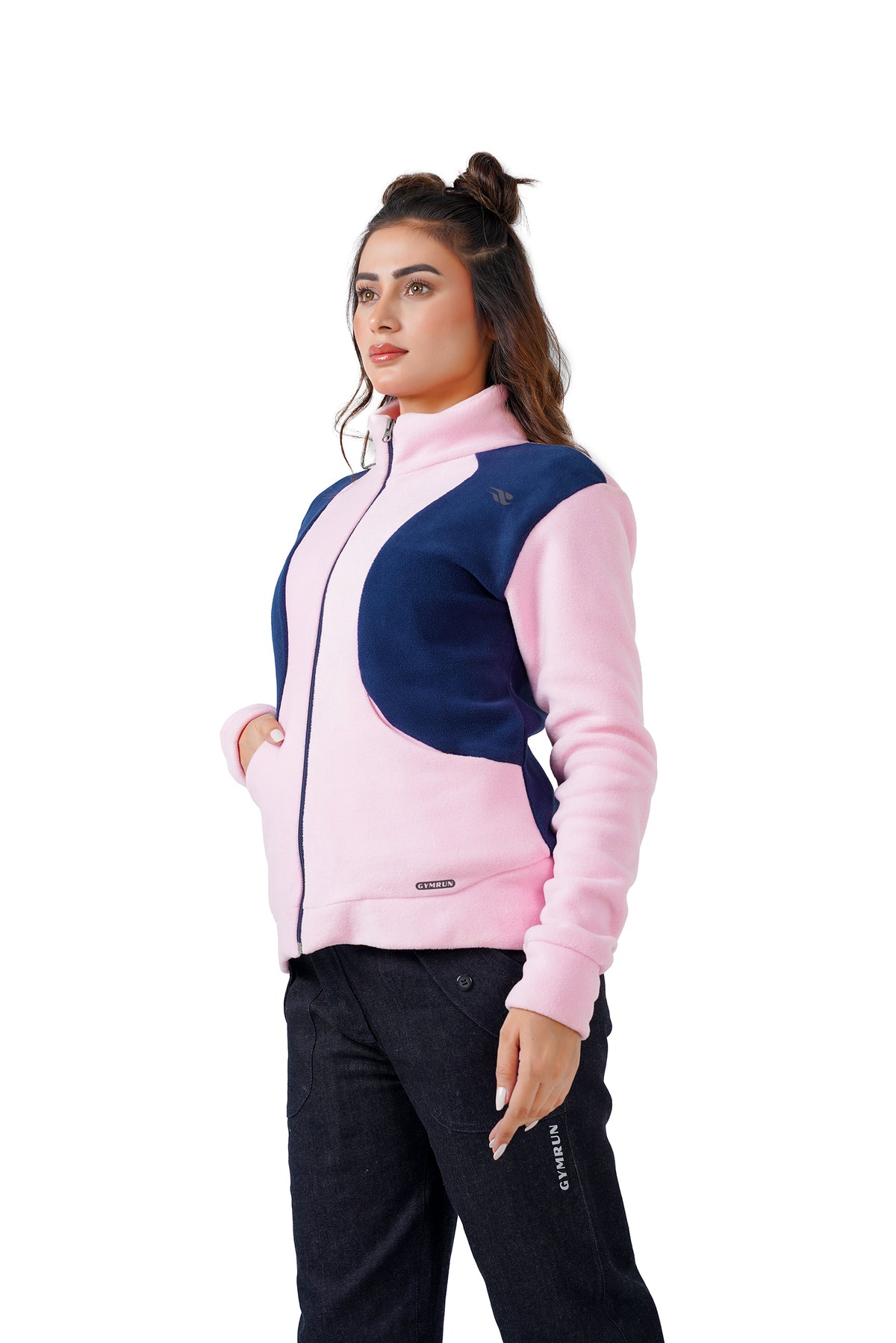 Blizzard Bloom Jacket - Pink/Navy