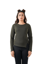 Warm Whisper Shirt - Olive