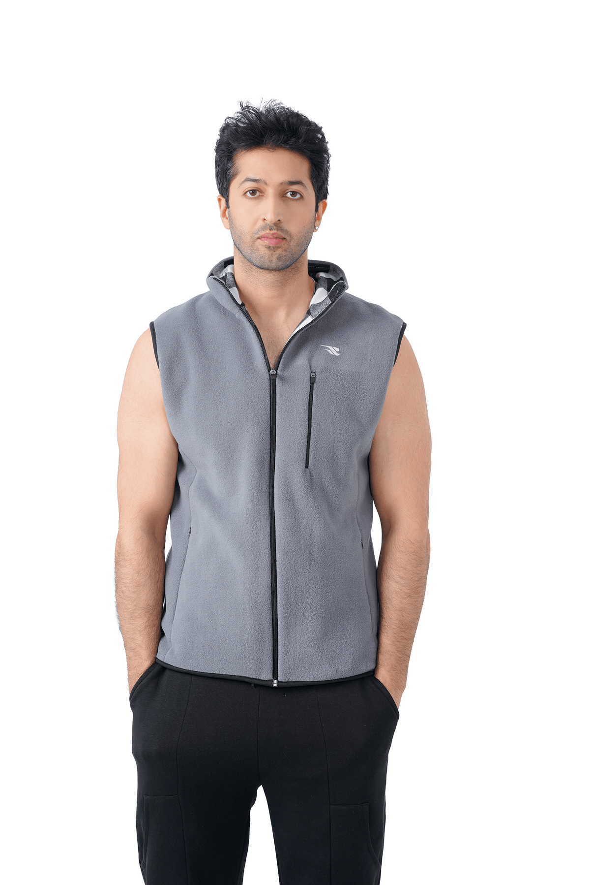 Comfy Polar Vest - Grey