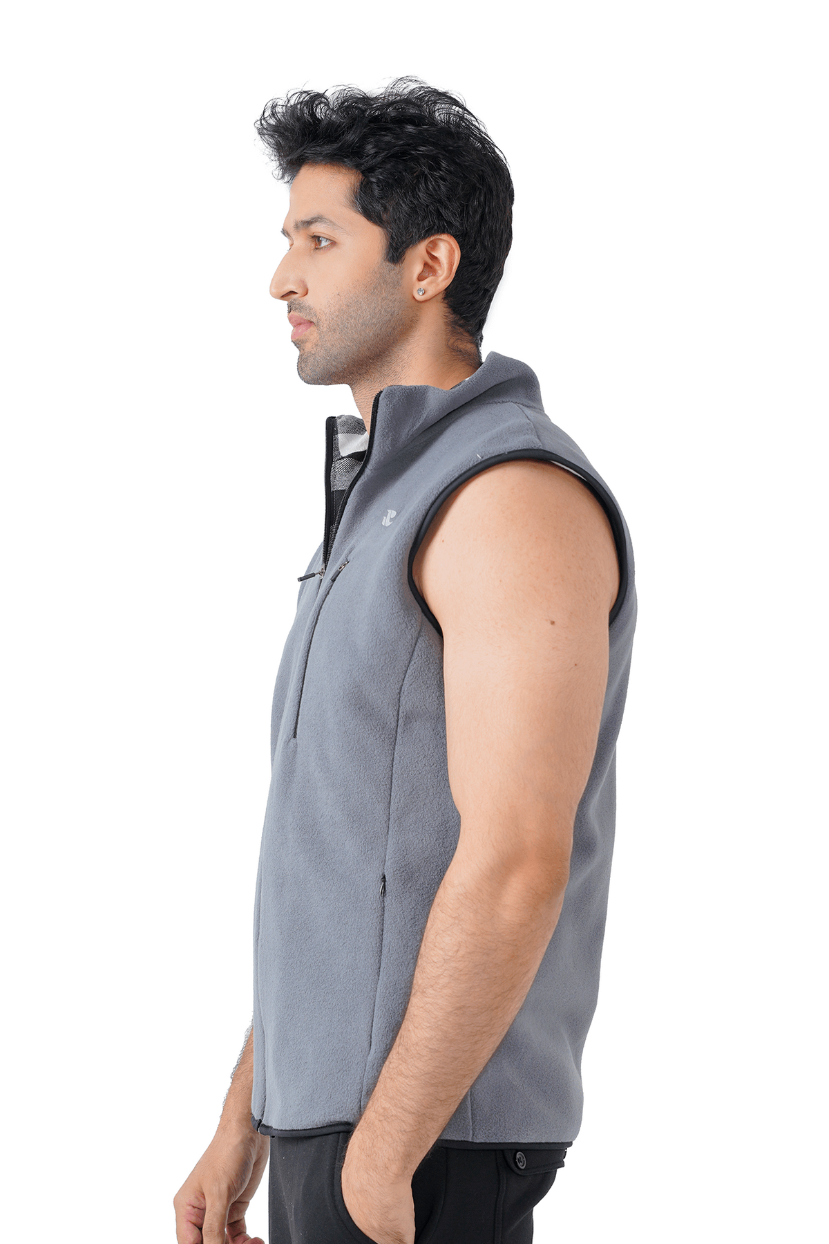 Comfy Polar Vest - Grey