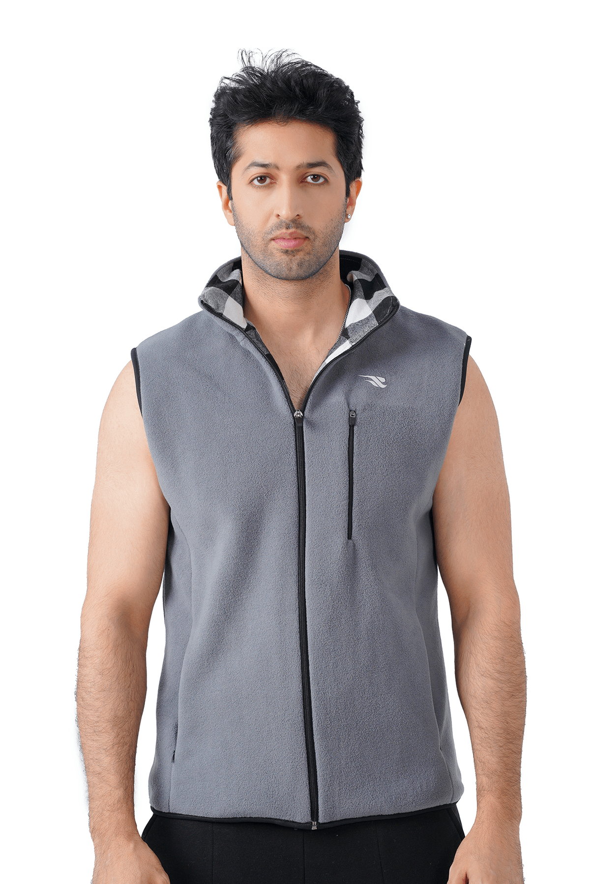 Comfy Polar Vest - Grey
