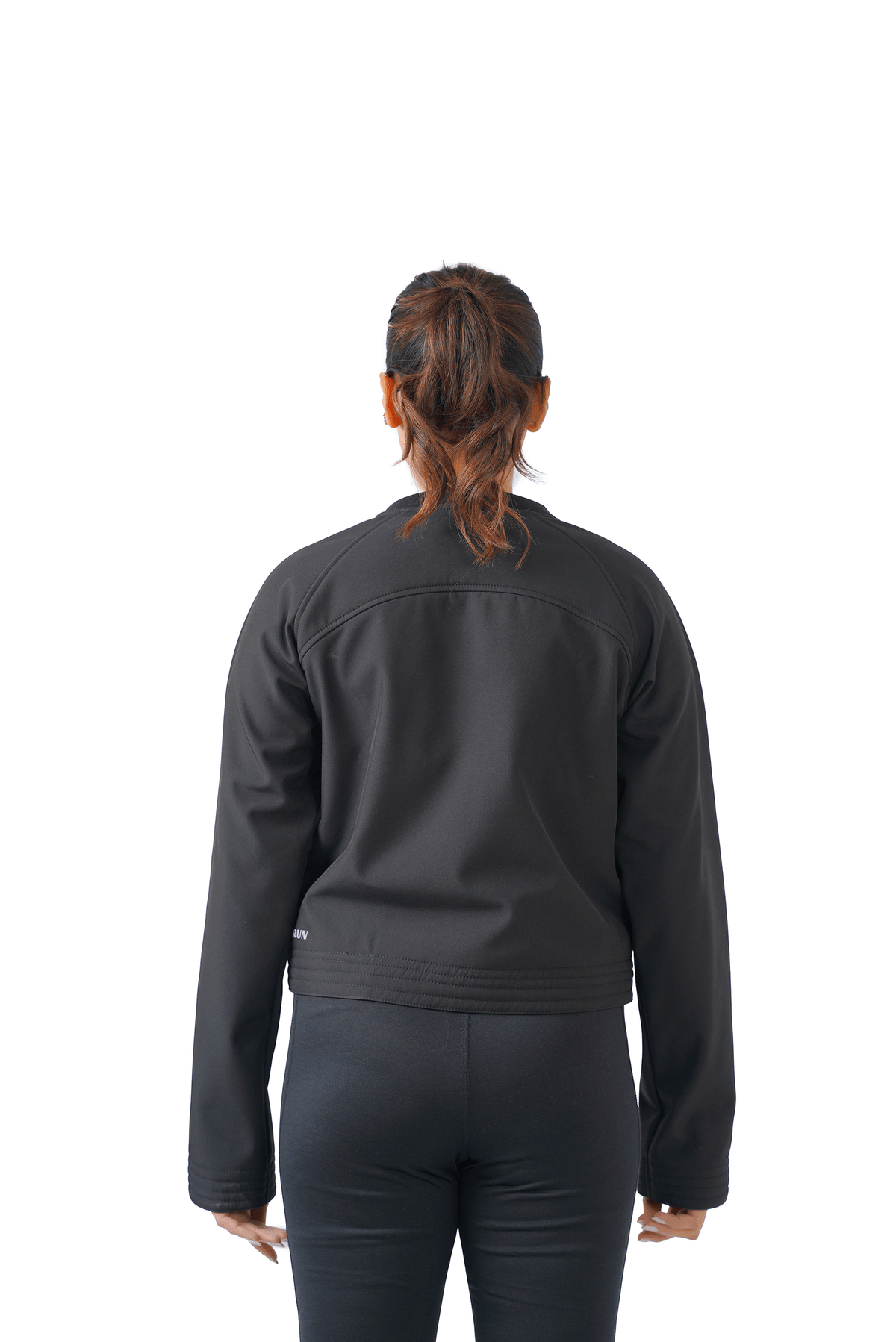 Frost Nest Cropped Jacket - Black