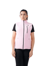 Chill Wave Polar Vest - Pink