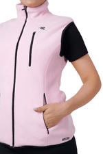 Chill Wave Polar Vest - Pink