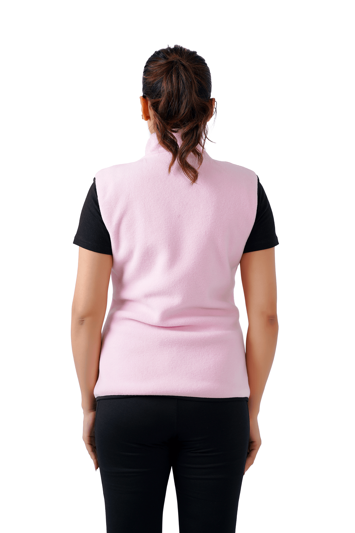 Chill Wave Polar Vest - Pink