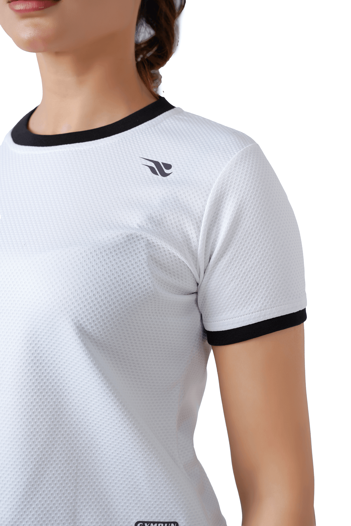 Warm Vibes Crop - White