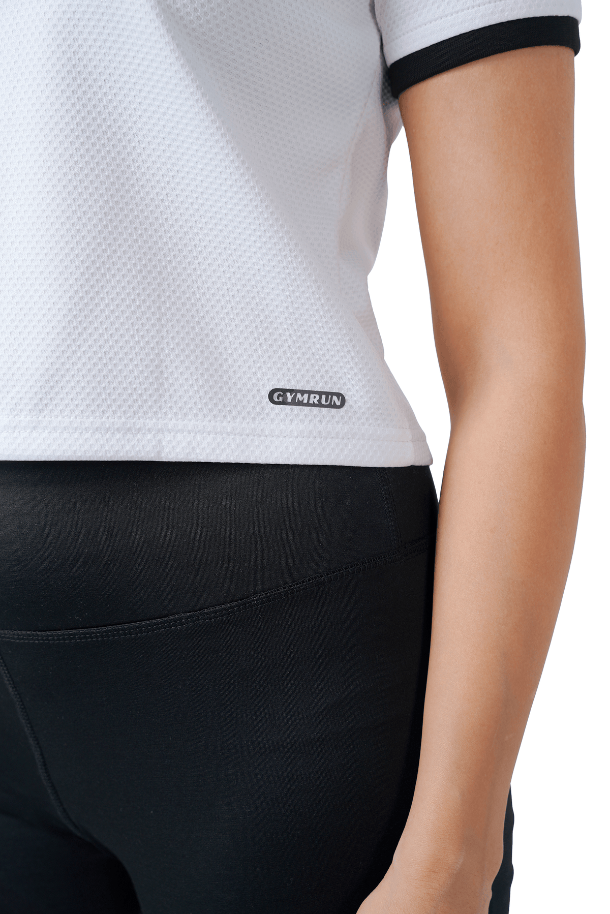 Warm Vibes Crop - White