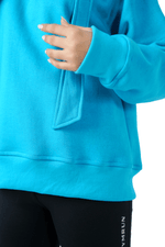 Fusion Oversized Hoodie - Turqoise