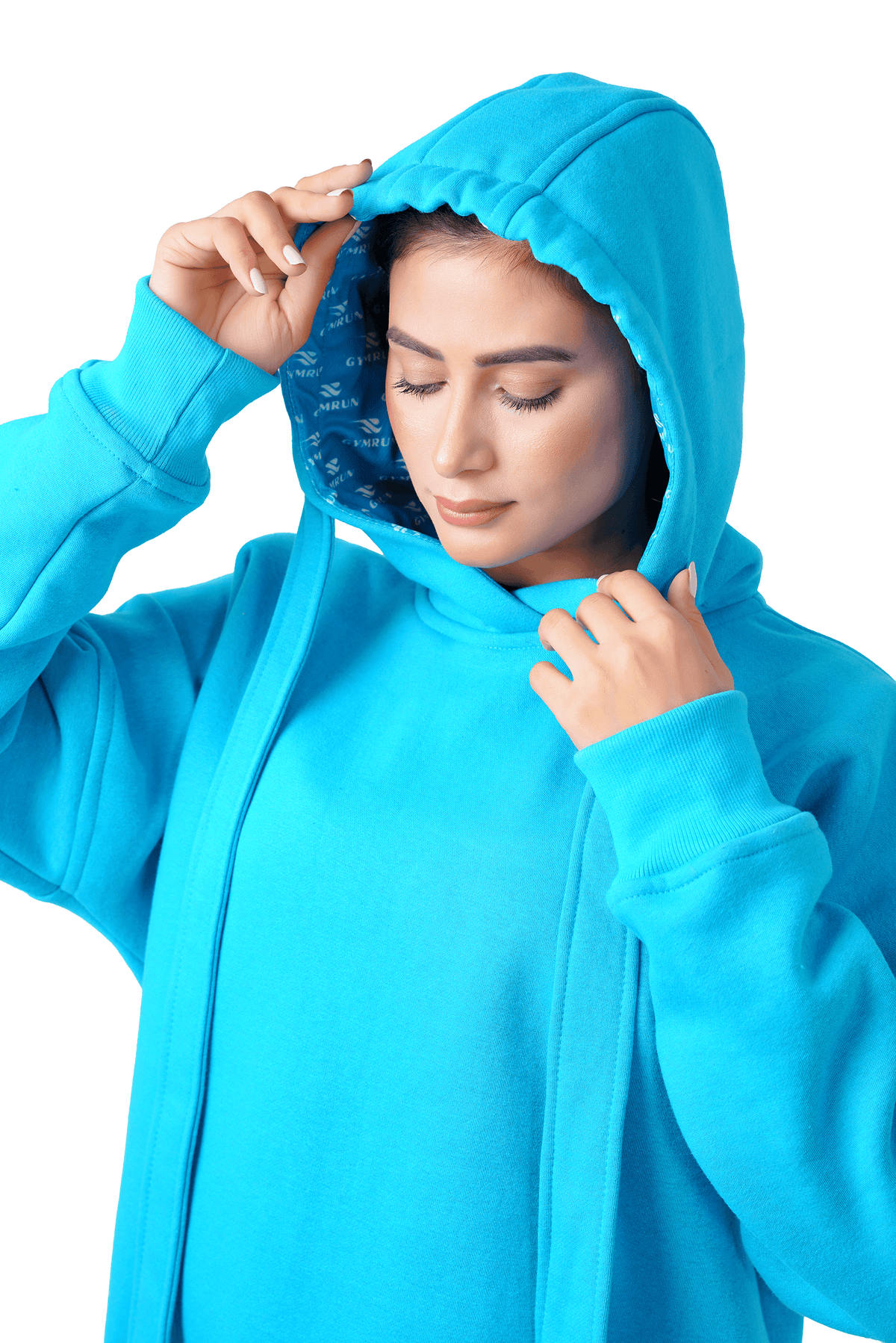 Fusion Oversized Hoodie - Turqoise