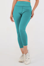 Ladies Basic Performance Leggings - Dusty Fern