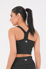 Ladies Basic Performance Sports Bra - Black