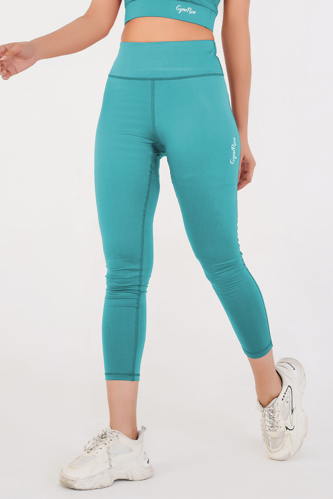 Ladies Basic Performance Leggings - Dusty Fern
