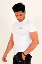 Breath Lite Tee - White - GYMRUN Activewear